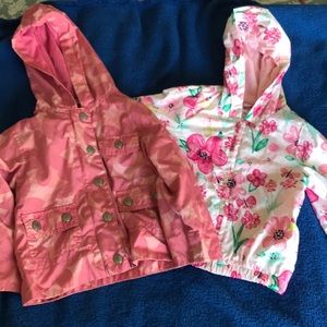 2 Toddler 3t windbreakers.